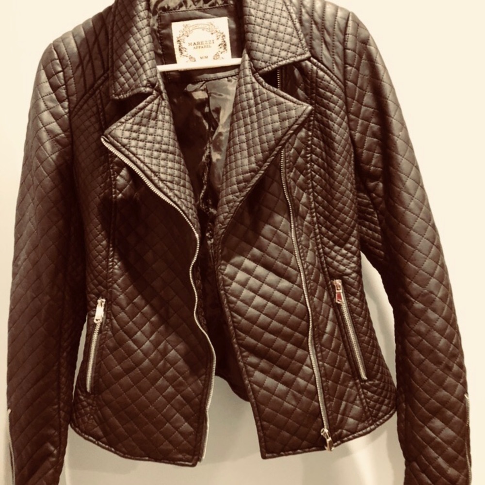 Leather jacket